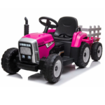 Tractor Eléctrico Crianças - 12V / Rosa - PROPREMIUM