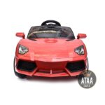 Carro Eléctrico Crianças - Lamborghini 12V / Vermelho - ATAA CARS