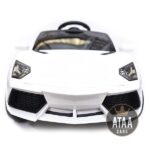 Carro Eléctrico Crianças - Lamborghini 12V / Branco - ATAA CARS