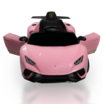 Carro Elétrico Crianças - Lamborghini Huracan / Rosa - ATAA CARS