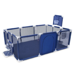Parque Infantil Azul - Retangular / 190x129cm / Cesto - PROPREMIUM